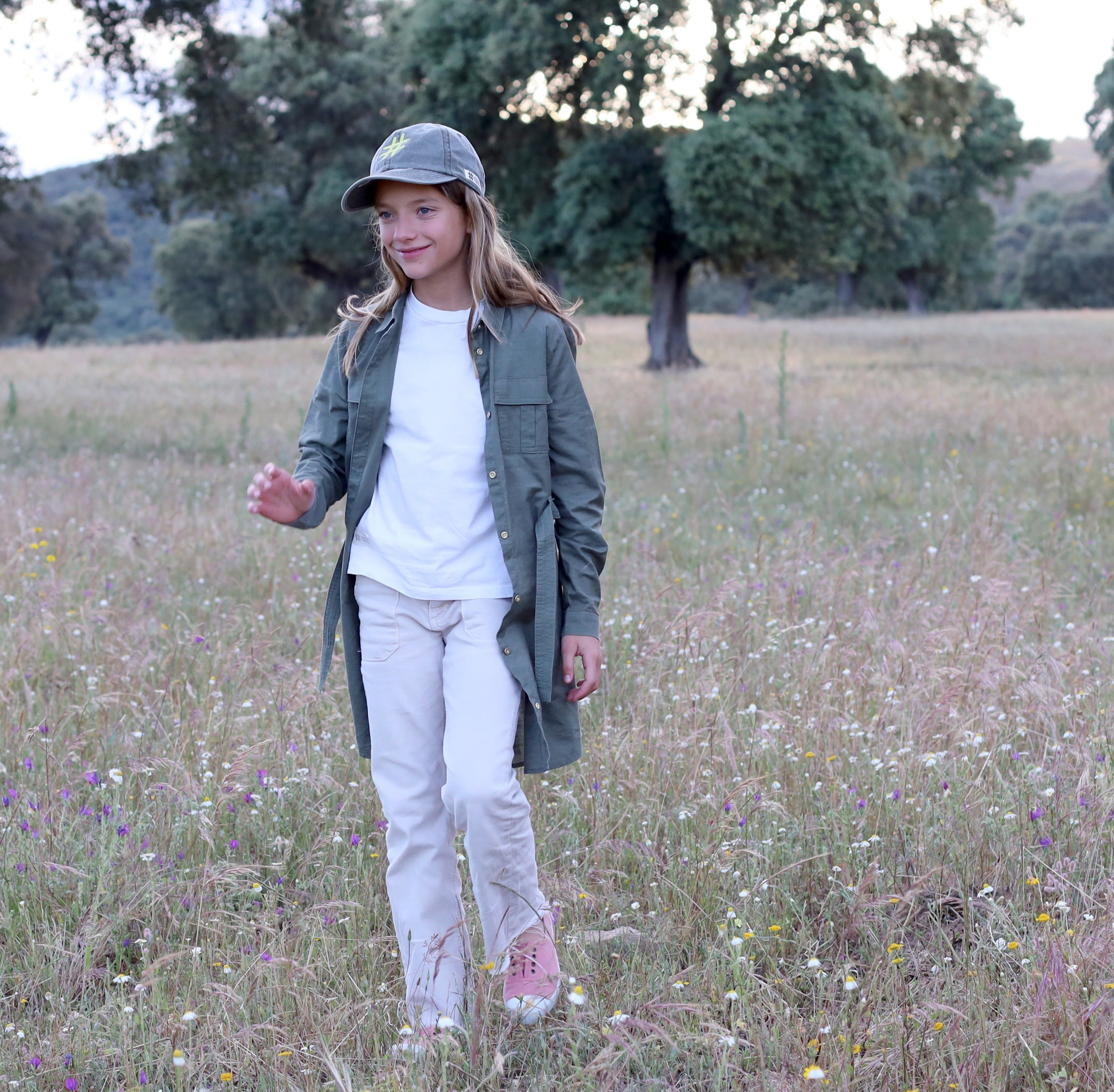 Gorra Olive/Amarillo