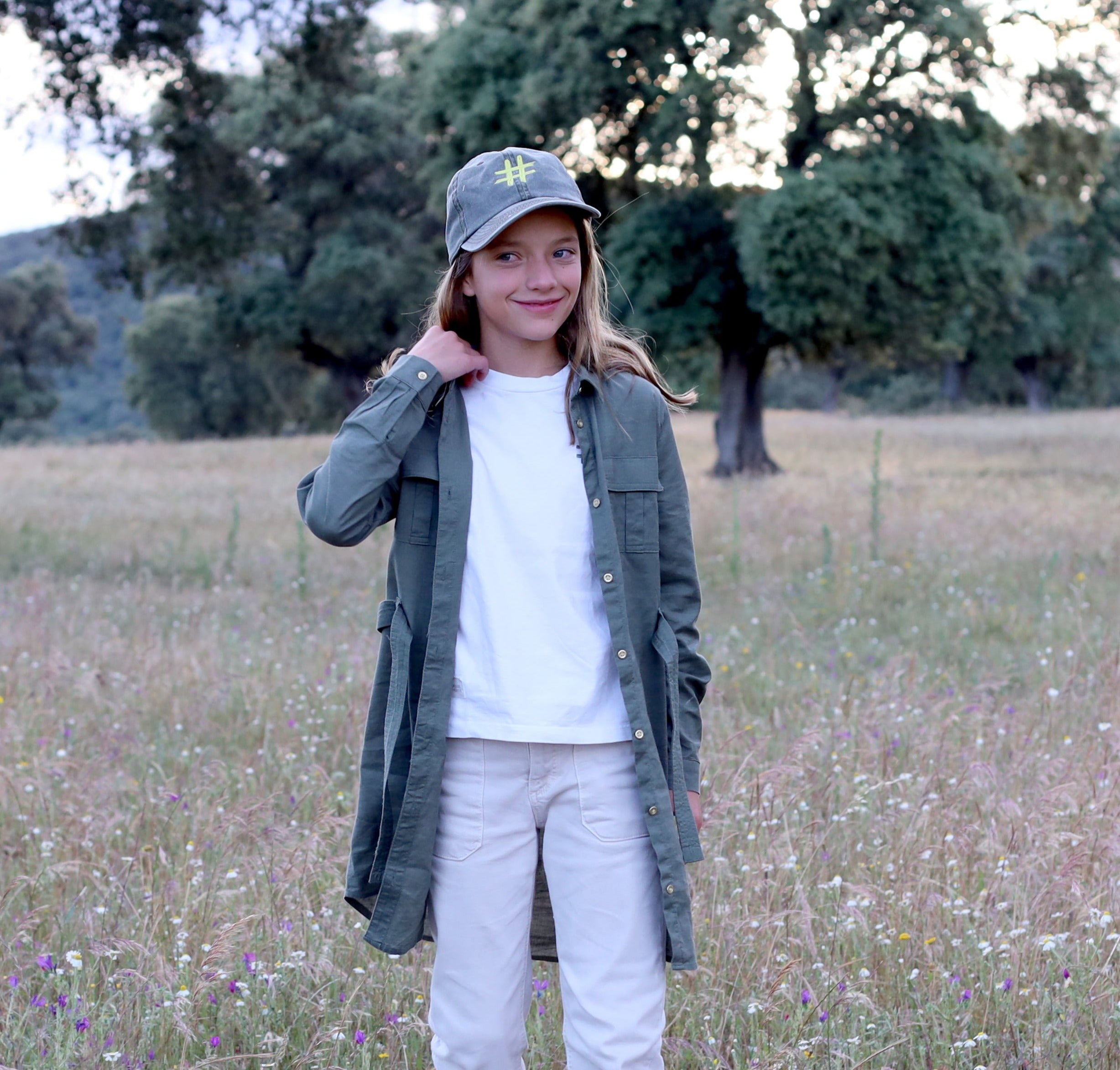 Gorra Olive/Amarillo