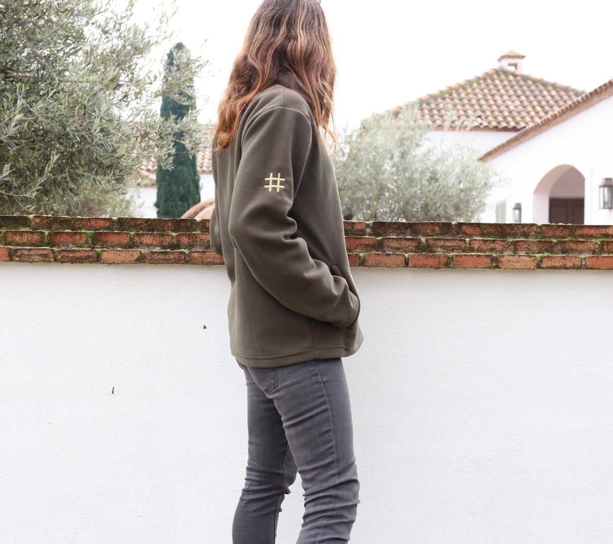 Forro polar verde Hunter