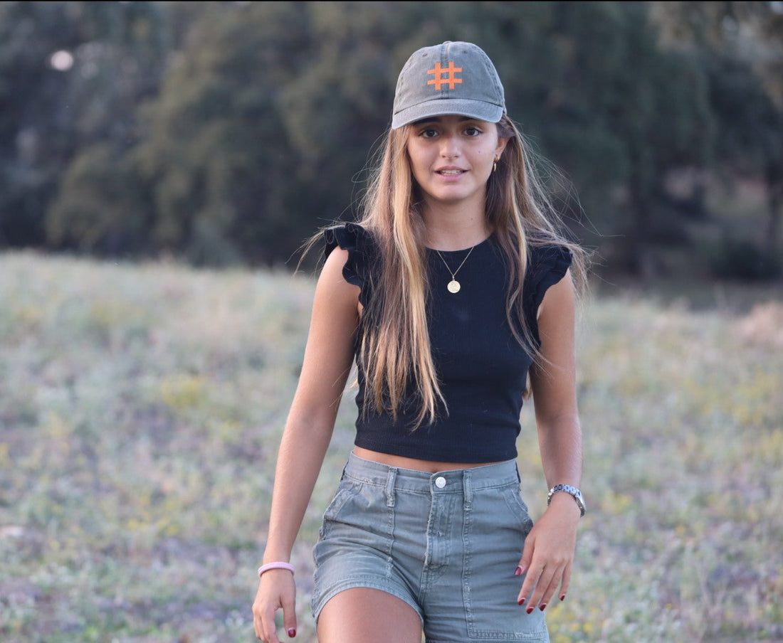 Gorra Olive/Naranja