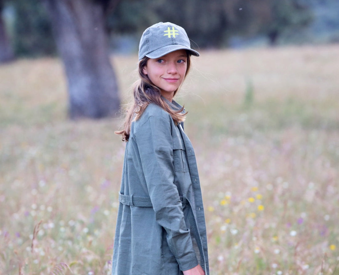 Gorra Olive/Amarillo