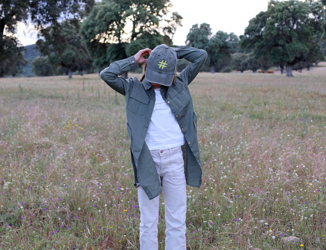 Gorra Olive/Amarillo