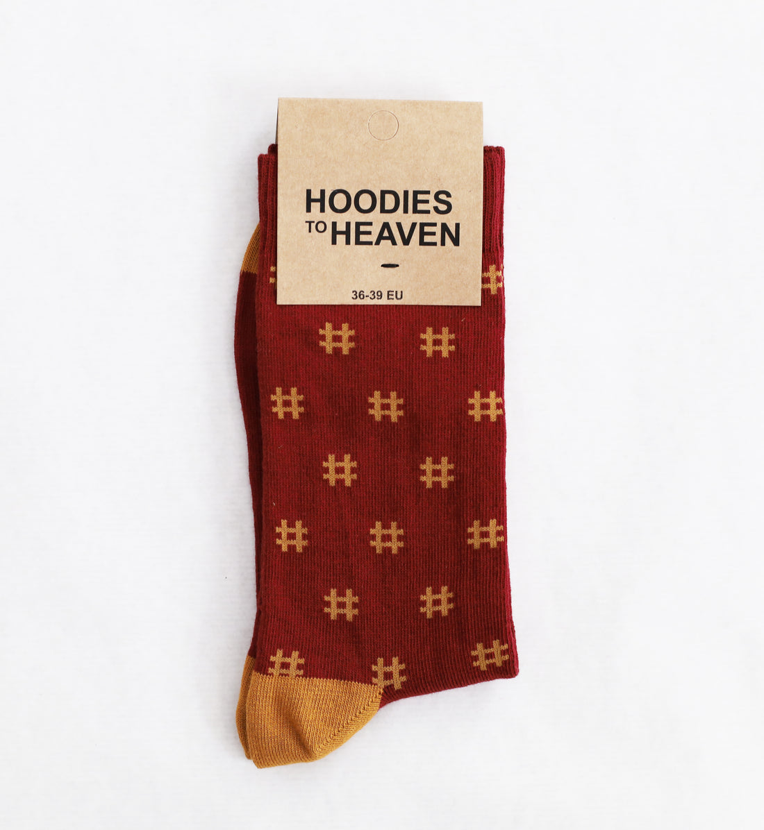 Calcetines burdeos Hoodies to Heaven